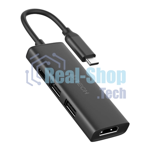 USB-концентратор A4Tech DST-40C, USB Type-C, USB/HDMI, USB Type-C