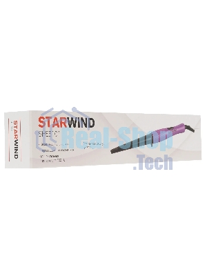 Щипцы для завивки волос Starwind SHE3101 фиолетовый, 13-19 мм, 200 °C, 1 режим