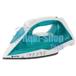 Утюг Vitek VT-8336 белый/бирюзовый