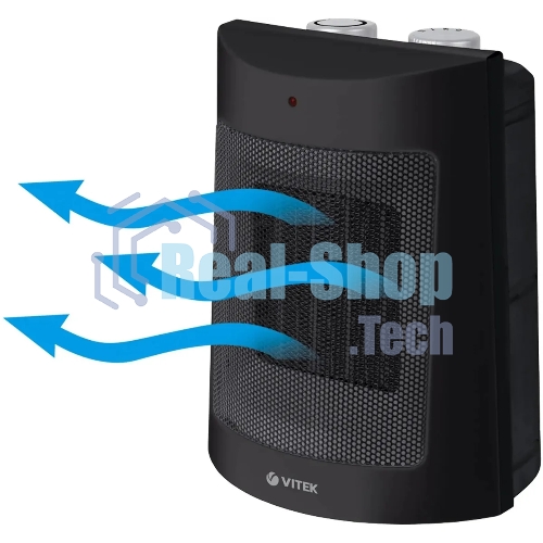 Тепловентилятор Vitek Midnight VT-2064 1800Вт черный