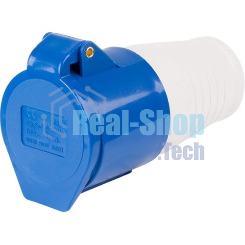 Розетка Rexant 223 переносная 2Р+РЕ 32А 220В IP44