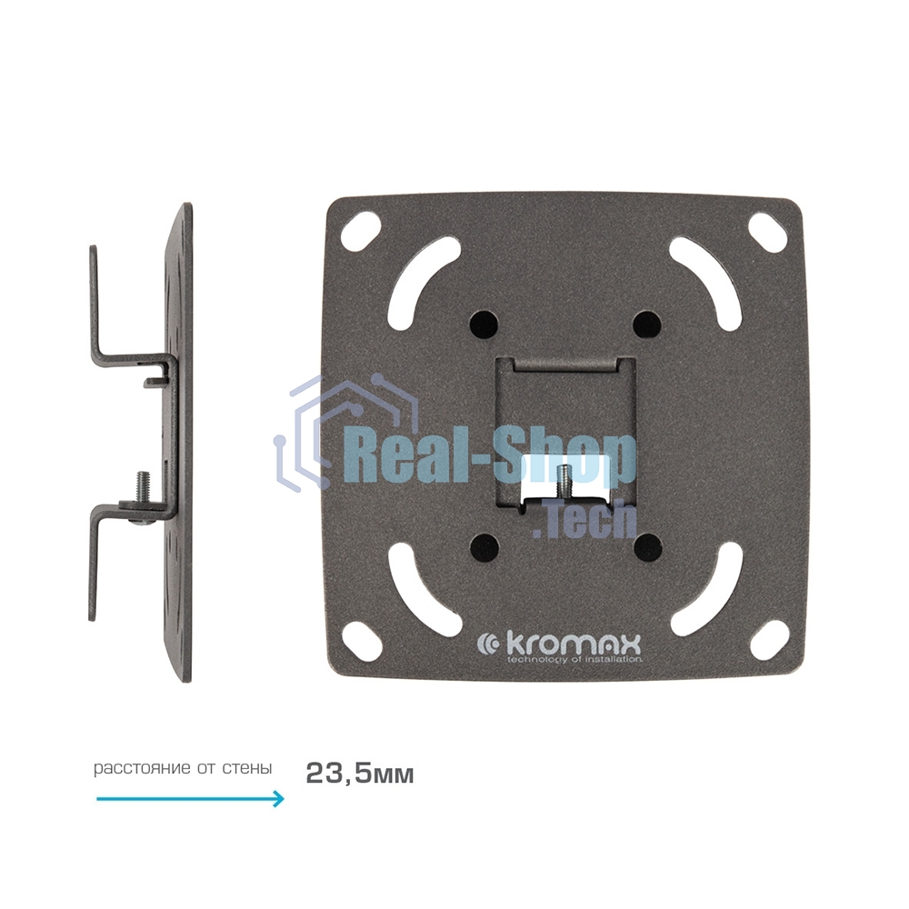 Кронштейн для LED/LCD телевизоров Kromax OPTIMA-100 черный. 10