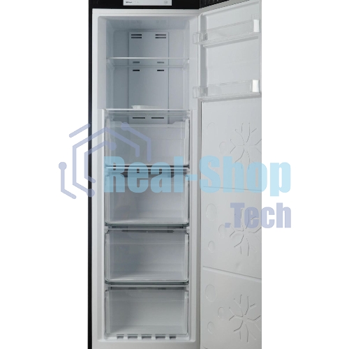 Морозильная камера Maunfeld MFFR170SB, черный, 206л, 4 ящика, 2 полки
