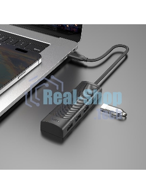 USB-концентратор Hoco HB41, USB Type-C, USB 3.0, USB Type-C