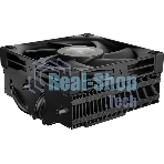 Кулер для процессора DEEPCOOL AN400 черный, 92 мм, алюминий/медь, 2950 об/мин, 23.2 дБ, 4 pin, 150 Вт, 52.5 мм