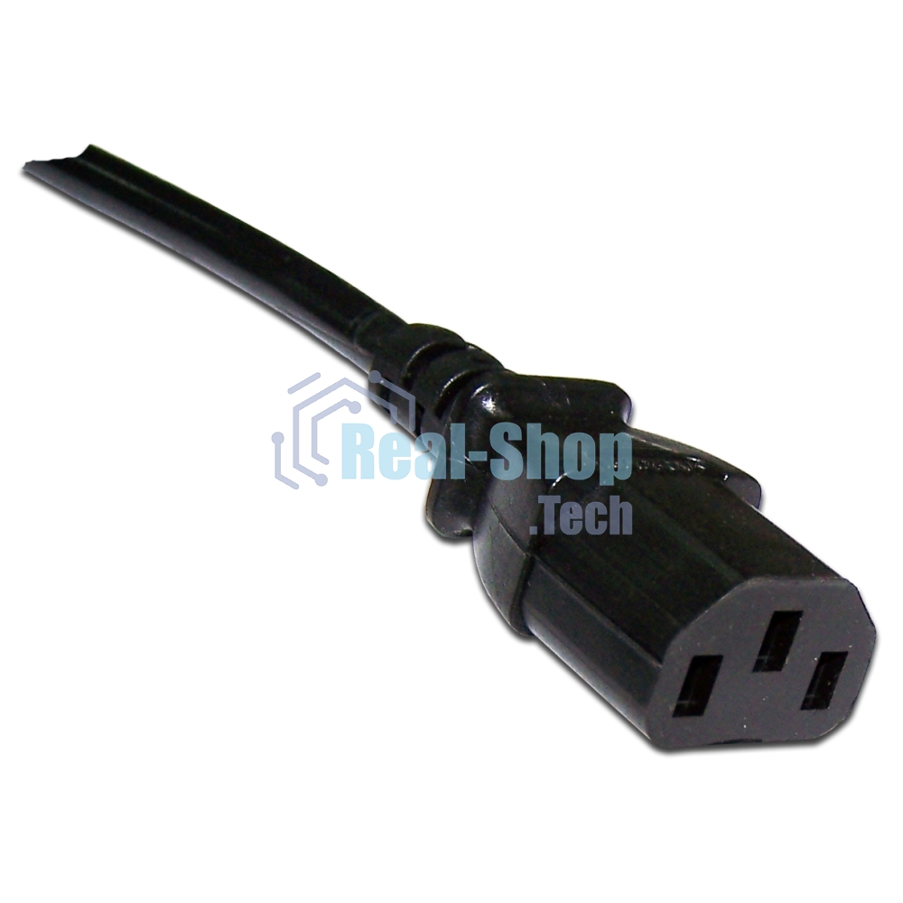 Шнур питания Lanmaster LAN-PP13/SHA-1.5-BK C13-Schuko проводник.:3x0.75мм2 1.5м 220В 10А черный