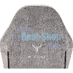 Кресло Бюрократ Knight N1 Fabric серый, ткань, 120 кг, механизм качания