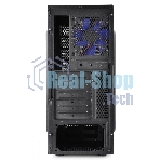 Компьютерный корпус Deepcool TESSERACT BF (DP-CCATX-TSRBFBK), без БП, черно-синий, ATX, видеокарта до 310мм, высота кулера для процессора до 165мм, 7 слотов расширения, 2 отсека 5.25