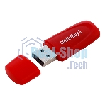 Флешка USB Smartbuy Scout Red (SB016Gb2SCR), 16Gb, USB 2.0, R/W 15/8, красный