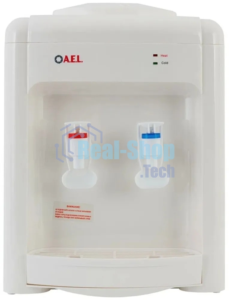Кулер для воды AEL TD-AEL-340 v.2, верхняя загрузка, нагрев 95 °С, охлаждение 10 °С, белый