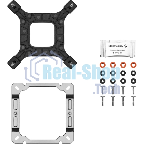 Кулер для процессора DEEPCOOL AK500S DIGITAL SE LGA20XX/1700/1200/115X/AM5/AM4 (12шт/кор, TDP 240W, PWM, Fan 120мм, 5 тепл. трубок, Copper Base, черный) RET (R-AK500S-BKADMN-GJD)