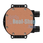 Комплект жидкостного охлаждения ExeGate BlackWater-120V3.PWM.ARGb (3 PIN 5V ADDRESSABLE RGb подсветка, LGA2066/2011/1366/1150/1151/1155/1156/1200/1700/1851/AM4/AM5/FM1/FM2/FM2+/AM2/AM2+/AM3/AM3+, TDP 150W, Fan 120мм 4pin PWM 600-1800RPM Hydro bearing, помпа 3pin 2700RPM, макс. шум 37db, с термопастой, на винтах, черный, Color Box)