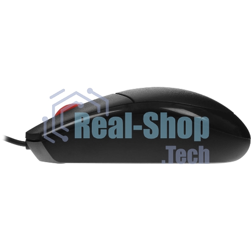 Мышь проводная Defender Delta MM-523 черный, 1000 dpi, USB, кнопки - 3