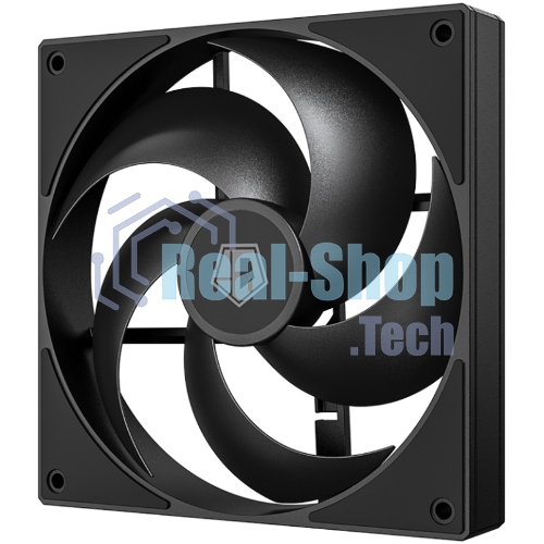 Вентилятор для корпуса ID-Cooling AS-140-K черный, 140 мм, 1800 об/мин, 24.9 дБ, 4 pin