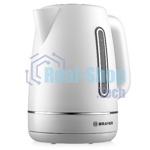 Чайник электрический BRAYER BR6103WH 2200 Вт, 1.7 л, белый