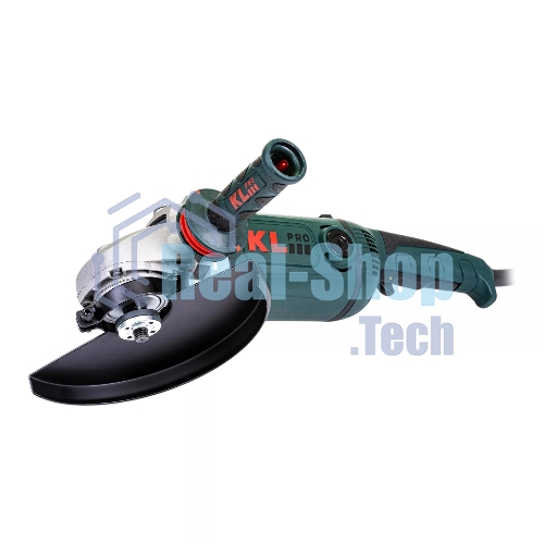 Угловая шлифовальная машина (болгарка) KLPRO KLBT87230 (2600вт, 6500 об/мин, 230мм)
