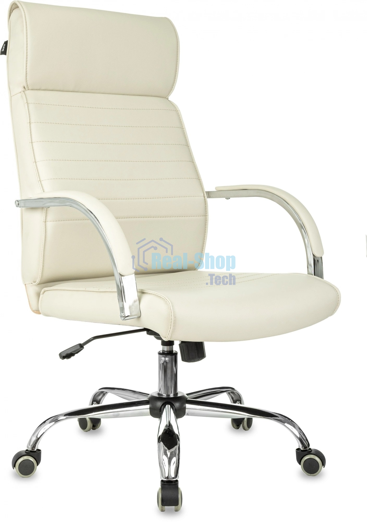 Кресло Бюрократ T-8010SL/IVORY слоновая кость, экокожа