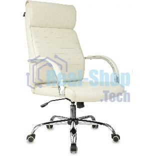 Кресло Бюрократ T-8010SL/IVORY слоновая кость, экокожа