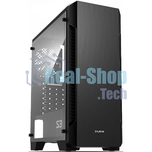 Компьютерный корпус Zalman S3 черный без БП ATX 2x120мм 2xUSB 2.0 1xUSB 3.0 audio bott PSU