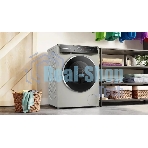 Стиральная машина Bosch Serie 8 WGb2440XME серебро, загрузка фронтальная 9 кг, 1400 об/мин., класс: А+++