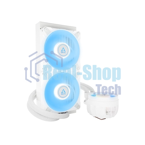Жидкостная система охлаждения Arctic Liquid Freezer III 240 A-RGb белый, 120 мм, алюминий, 2800 об/мин, 25 дБ, 4 pin, 250 Вт