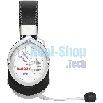 Гарнитура Bloody MR590 Sports Red белый/чёрный, беспроводная + проводная, Bluetooth, до 35 ч