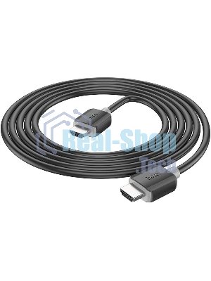 Кабель Hoco US08 ver2.0 HDMI (m) HDMI (m) 2м черный (пакет)