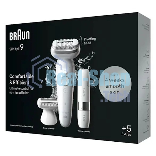 Электрический эпилятор BRAUN SES9-341