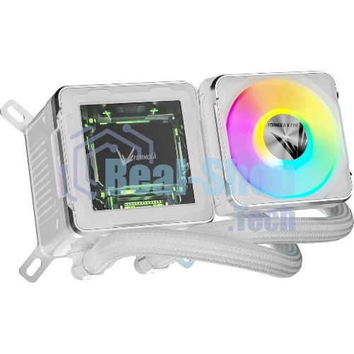 Система жидкостного охлаждения Formula V Line Cryo Wing Digi 240 WH, 240мм, LCD 2.73
