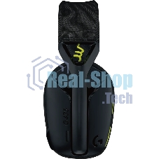 Гарнитура Logitech G435 чёрный-жёлтый, беспроводная, радиоканал, до 18 ч