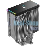 Кулер для процессора DEEPCOOL AK500S DIGITAL SE LGA20XX/1700/1200/115X/AM5/AM4 (12шт/кор, TDP 240W, PWM, Fan 120мм, 5 тепл. трубок, Copper Base, черный) RET (R-AK500S-BKADMN-GJD)