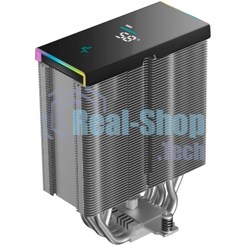Кулер для процессора DEEPCOOL AK500S DIGITAL SE LGA20XX/1700/1200/115X/AM5/AM4 (12шт/кор, TDP 240W, PWM, Fan 120мм, 5 тепл. трубок, Copper Base, черный) RET (R-AK500S-BKADMN-GJD)