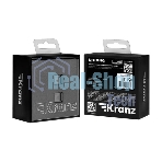 Розетка Kranz STRONG компьютерная двойная RJ45+RJ45 кат6 с/у графит