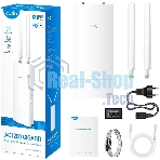 Повторитель беспроводного сигнала Cudy AP1300 Outdoor AC1200 Wi-Fi белый