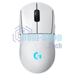 Мышь беспроводная Logitech G PRO 2 LIGHTSPEED белый, 32000 dpi, радиоканал, USB, кнопки - 8