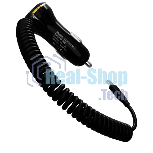Автомобильное зарядное устройство Maxvi CCM-211MSC 2.1A