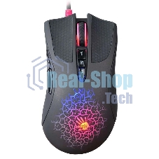 Мышь проводная A4Tech Bloody AL90 Blazing черный, 12000 dpi, USB, кнопки - 8