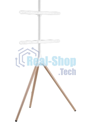 Подставка для телевизора Cactus CS-ST1246WTBCH белый/береза, 45
