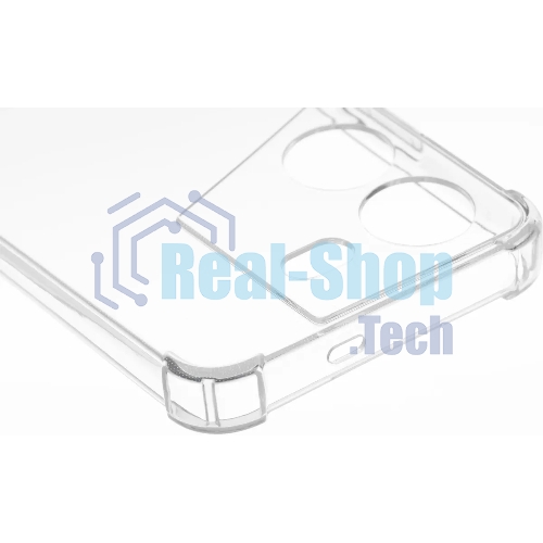 Чехол (клип-кейс) BoraSCO для Tecno Pova 5 Bumper Case прозрачный (72321)