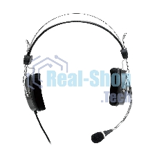 Гарнитура Genius HS-04SU черный/серый, проводная