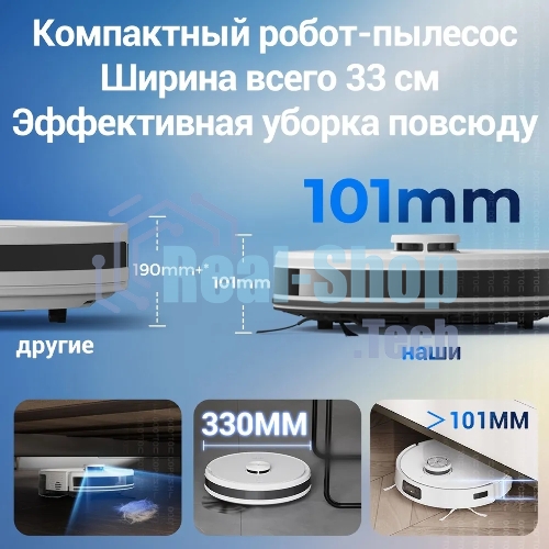 (Распродажа) Робот-пылесос ECOVACS DLX32 Y1 Pro Plus белый