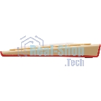Комплект клавиатура + мышь Acer OCC205 беспроводной USB, 1200 dpi, розовый/бежевый