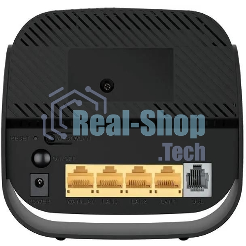 Роутер беспроводной D-Link DSL-2640U/R1A ADSL2+ черный (Annex A)