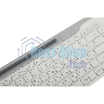 Клавиатура беспроводная A4Tech Fstyler FBK25, USB, Bluetooth/Радиоканал, белый/серый