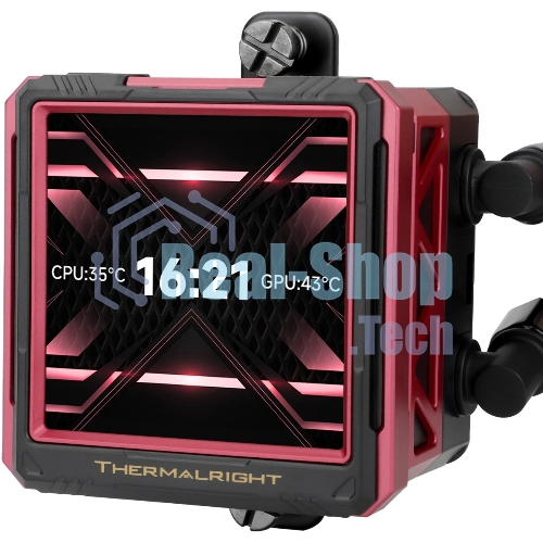Водяное охлаждение для процессора Water Cooling System Thermalright Frozen Warframe 360 Ultra черный Argb (360мм, черный, ARGb/Fans: 3x120мм, 70.84CFM, 22.1dBA, 2000RPM/Pump height 60мм, 23dBA, 3000RPM, Rad thickness 27mm/S: 1200, 1700, 1851, 2011, 2066, 115X, AM5, AM4)