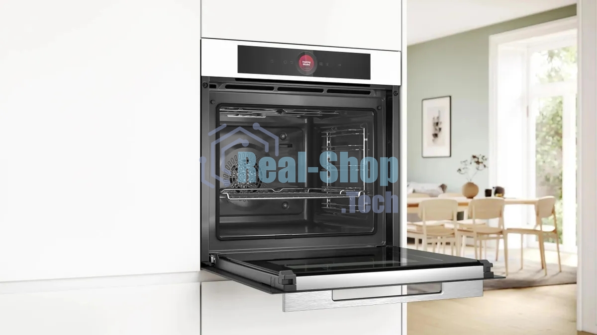 Духовой шкаф электрический Bosch HBG7741W1 белый
