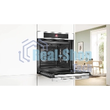 Духовой шкаф электрический Bosch HBG7741W1 белый