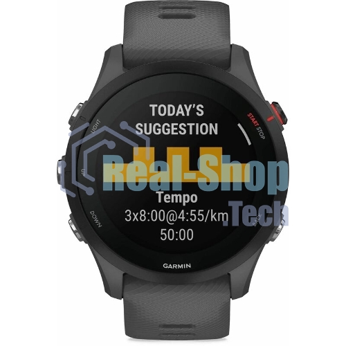Смарт-часы Garmin Forerunner 255 темно-серый 45,6мм