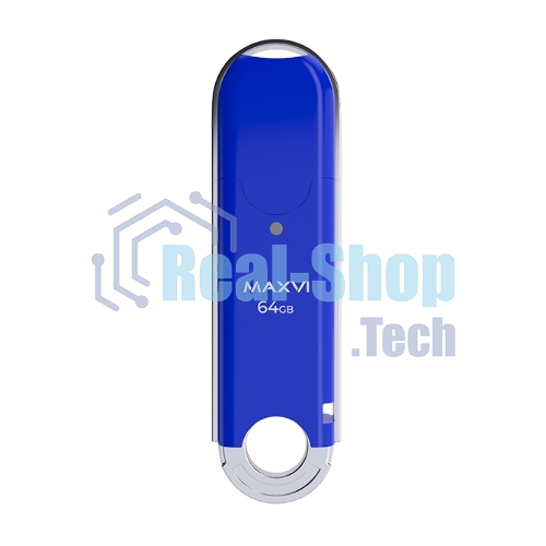 Флешка USB 2.0 64Gb Maxvi P2 blue