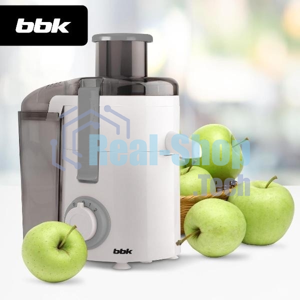 Соковыжималка BBK JC060-H21 серый/белый, центробежная, 550 Вт, механическое